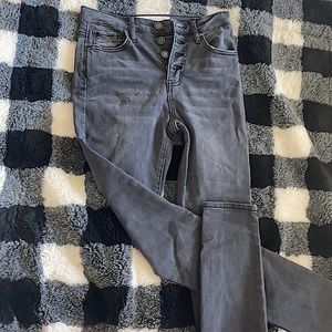 Gray jeans